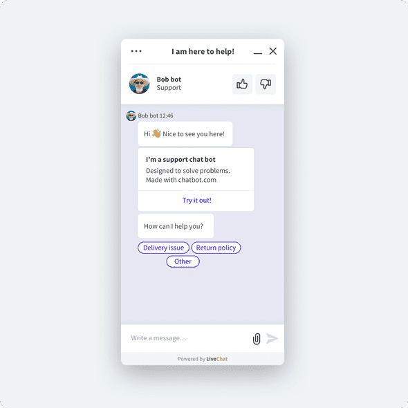 Chat Widget Redesigned