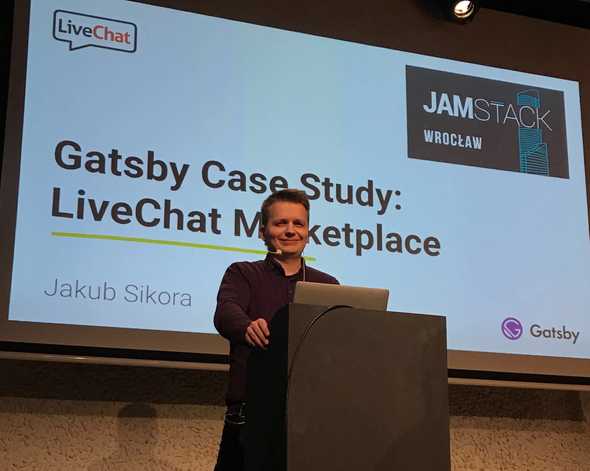 LiveChat Marketplace case study at JAMstack